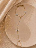 Bracelet de main « Nacre »