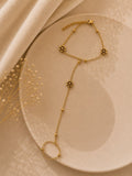 Bracelet de main « Perles d'Or »