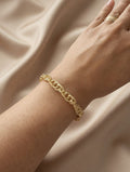 Bracelet Maillons Texturés