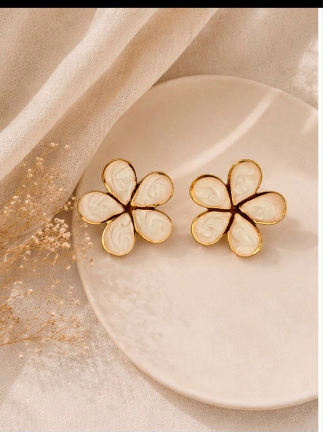 Boucles Fleur Nacrée
