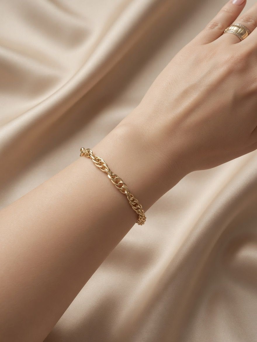 Bracelet Maillons Larges