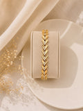 Bracelet Chevrons Argent