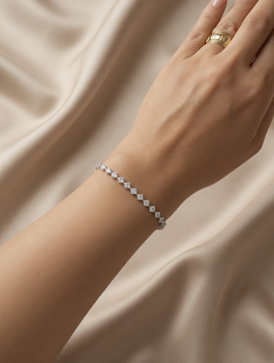 Bracelet Tennis Rectangle