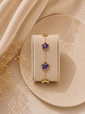 Bracelet Trèfle Brun