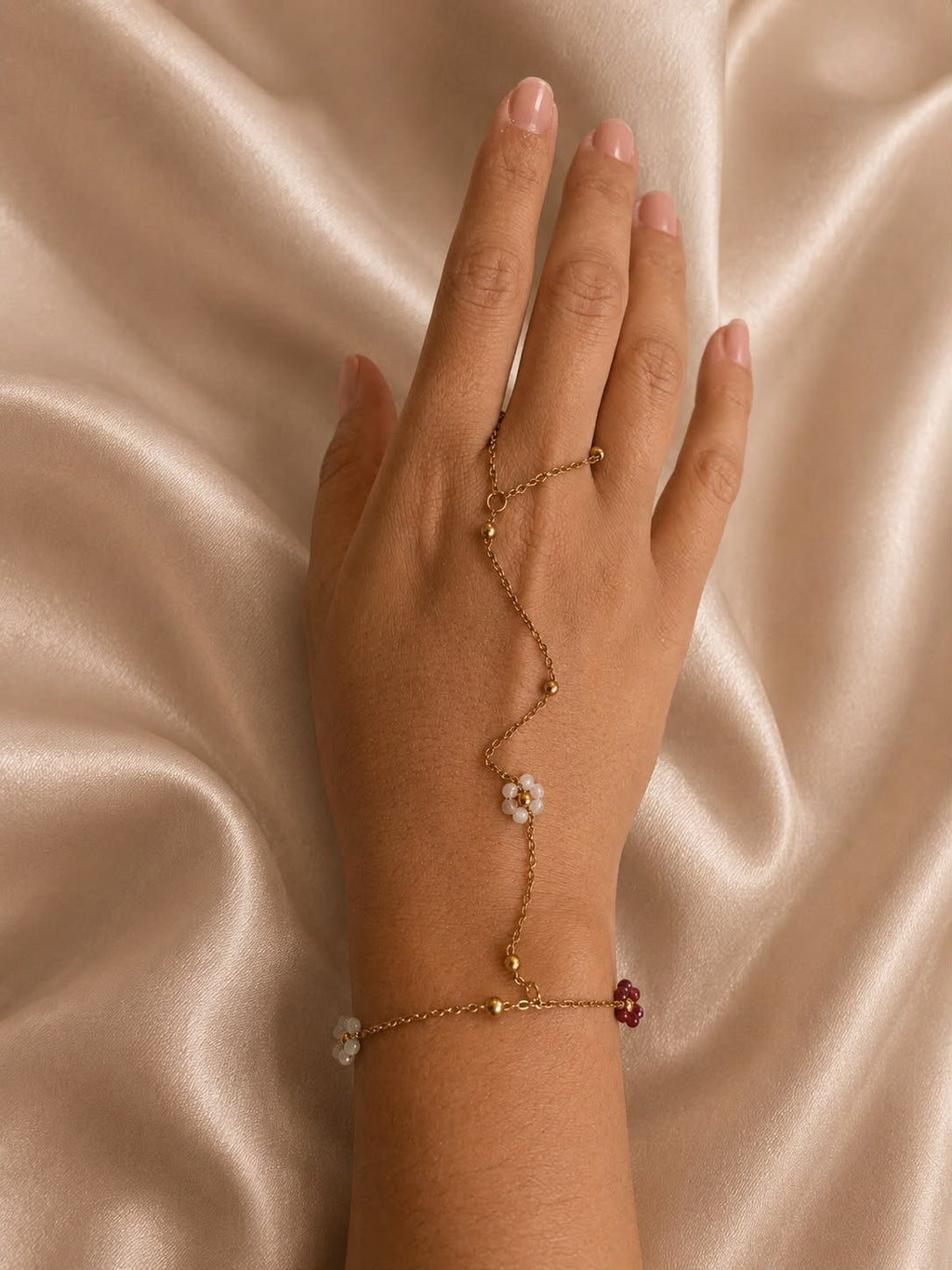 Bracelet de main « Bordeaux »