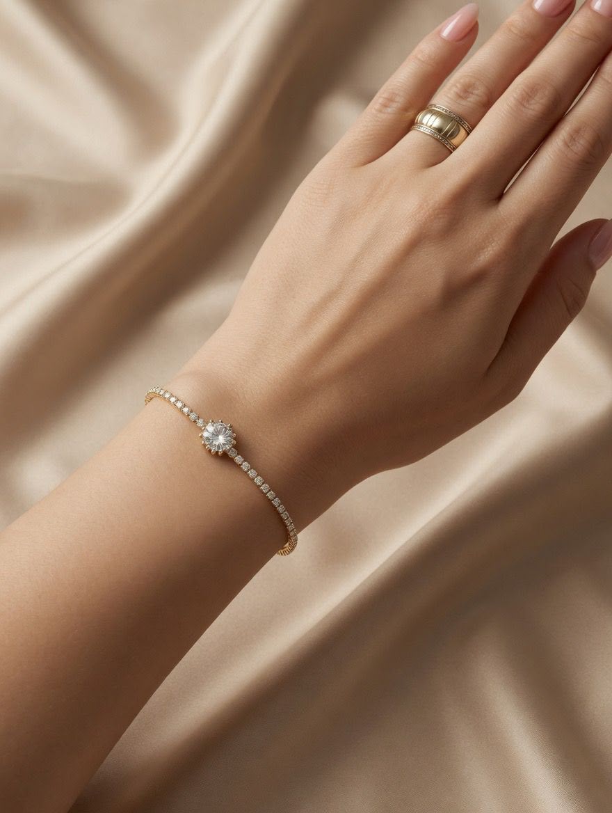 Bracelet Tennis Solitaire