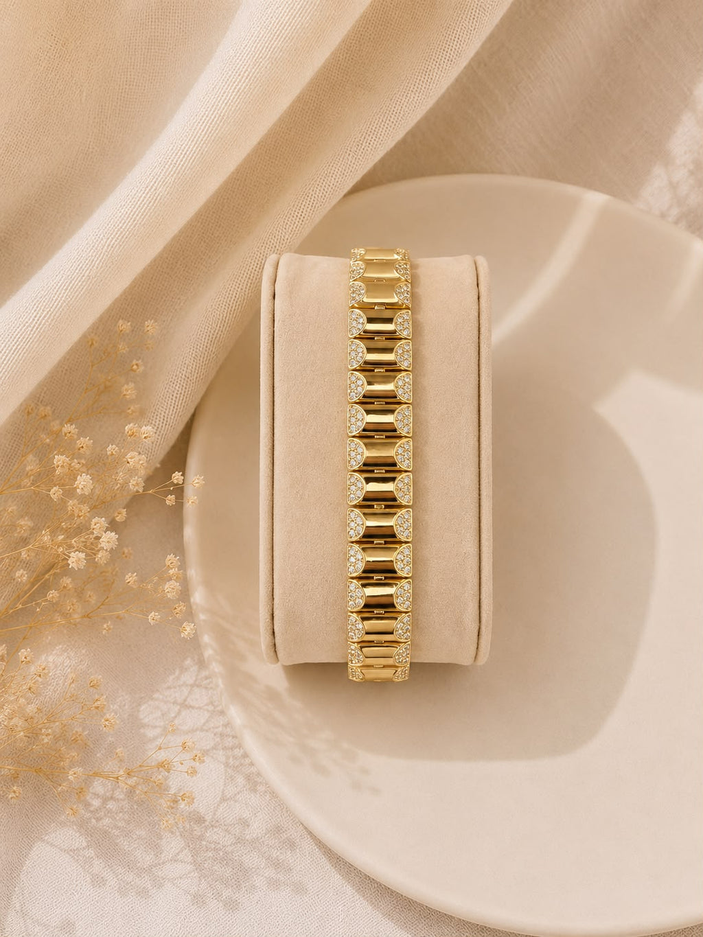 Bracelet Maillons Géométriques