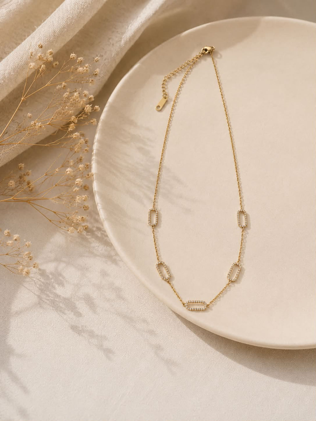 Collier Maillons Ovales