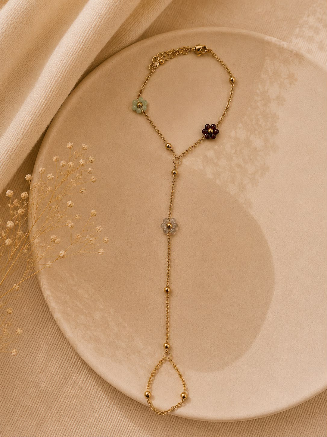Bracelet de main « Bordeaux »