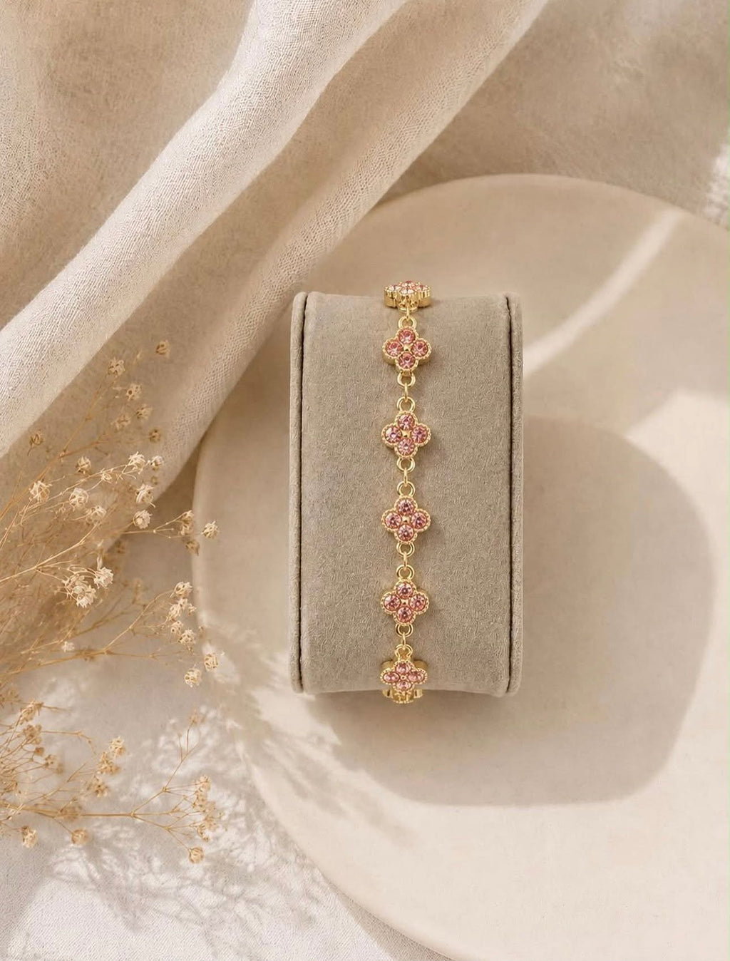 Bracelet Fleurs Délicat