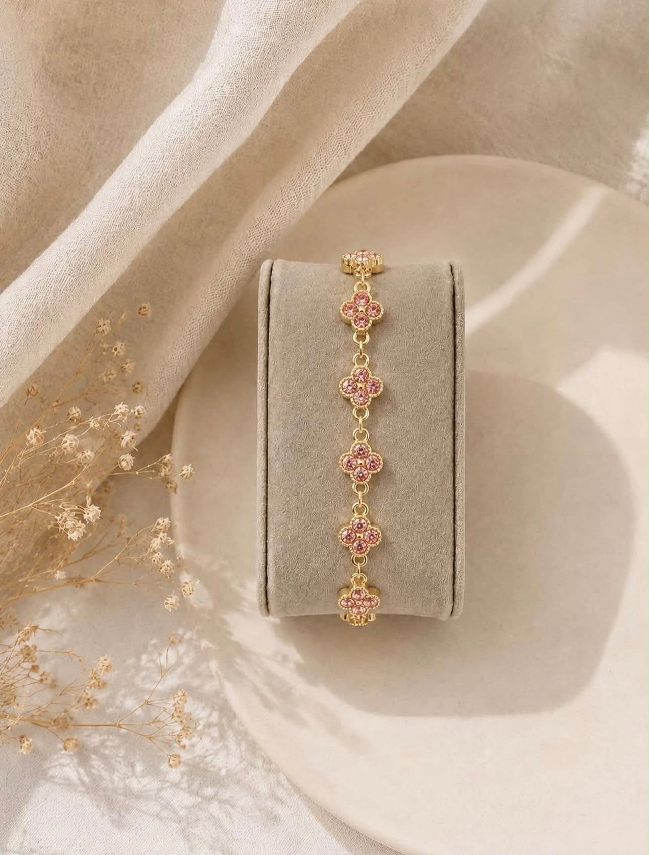 Bracelet Fleurs Délicat