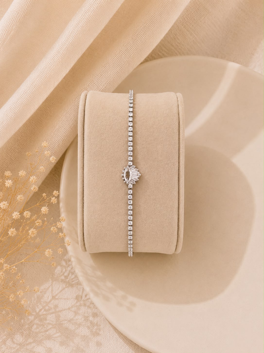Bracelet Tennis Fin