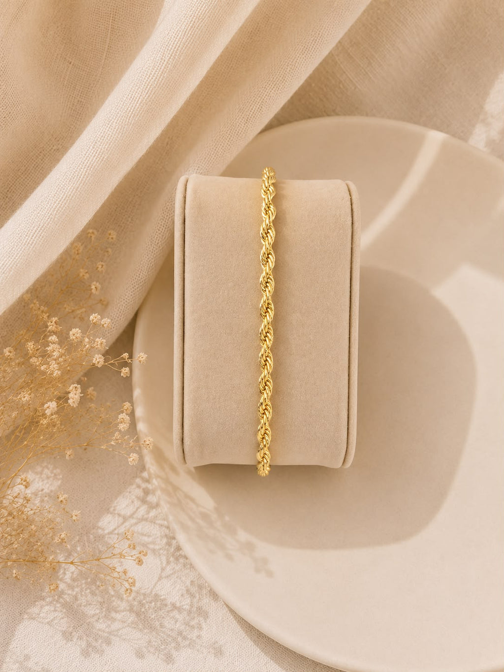 Bracelet Maille Torsadée