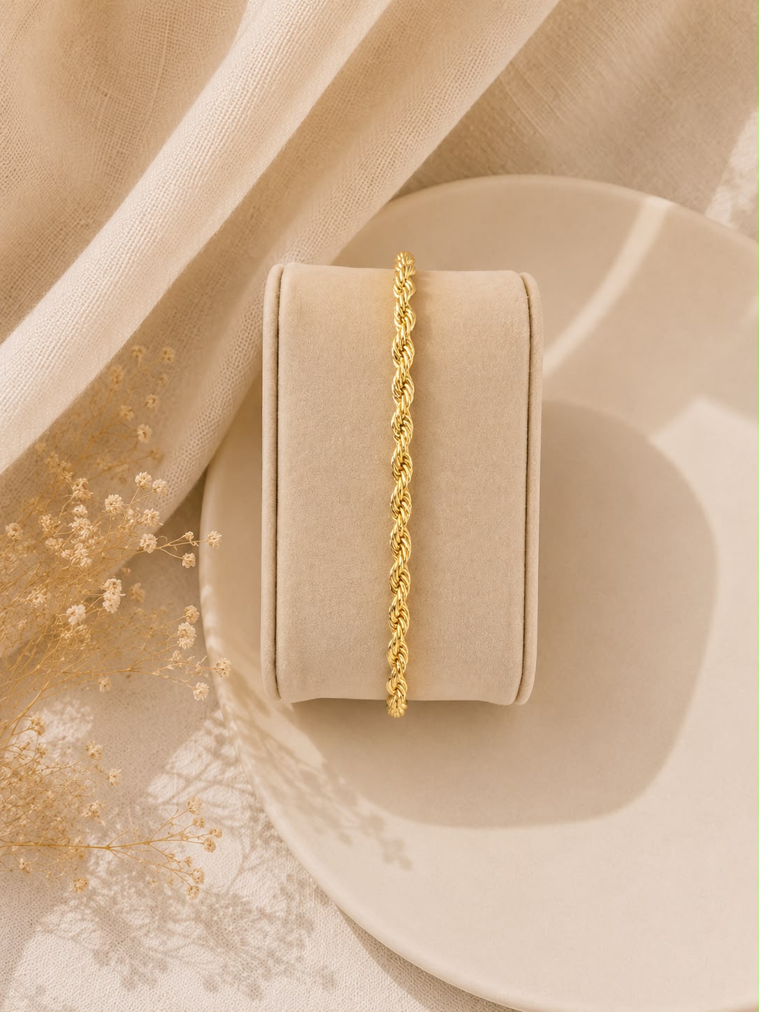 Bracelet Maille Torsadée
